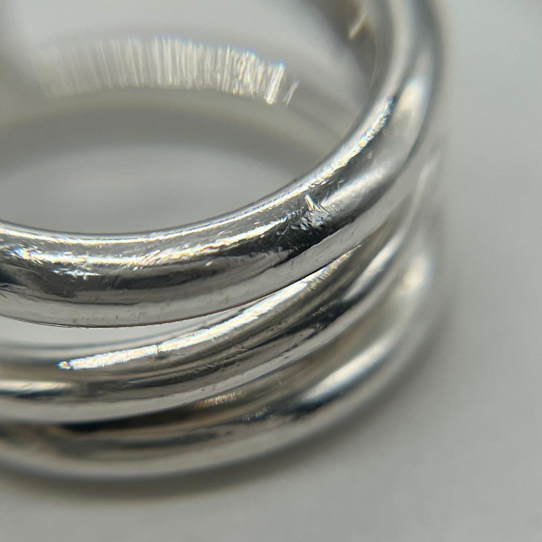 ティファニー TIFFANY ダイアゴナルリング 15号 SV925