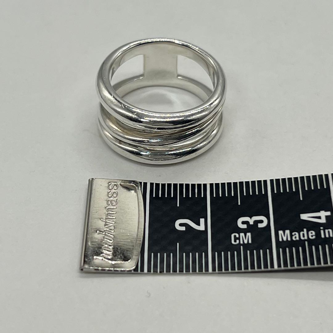 ティファニー TIFFANY ダイアゴナルリング 15号 SV925