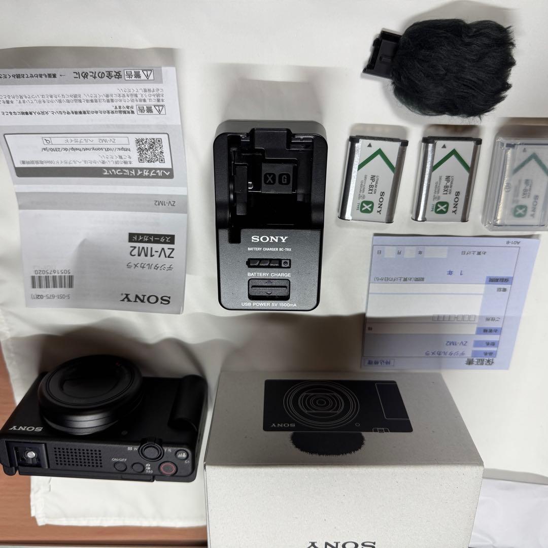 【ほぼ新品】SONY ZV-1 M2 コンパクトデジタルカメラ