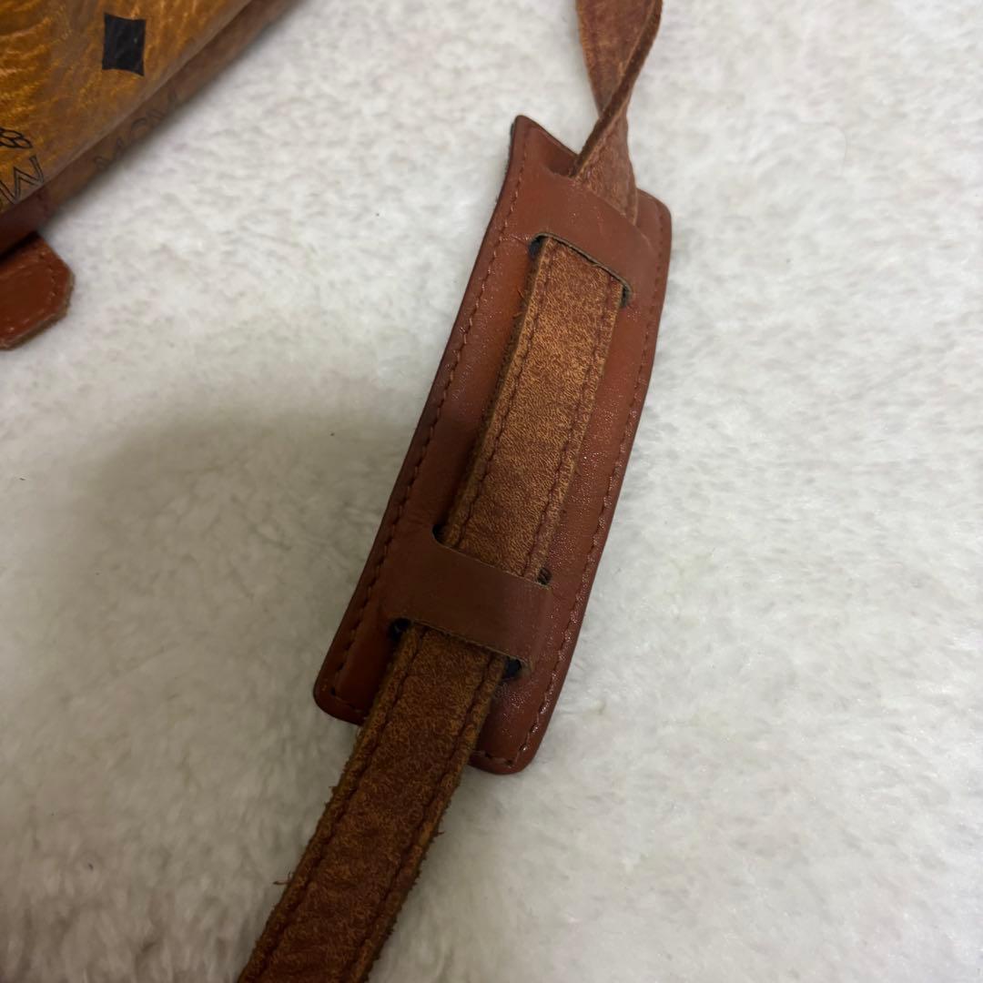 【極希少】MCM ソミュール　コニャック　ショルダーバッグ　ヴィセトス柄
