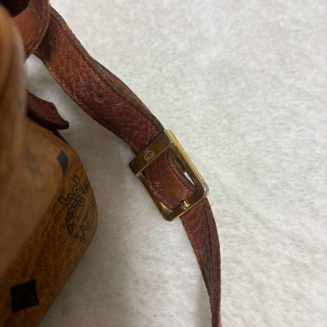 【極希少】MCM ソミュール　コニャック　ショルダーバッグ　ヴィセトス柄