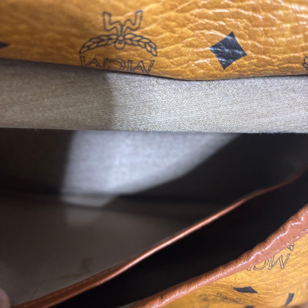 【極希少】MCM ソミュール　コニャック　ショルダーバッグ　ヴィセトス柄