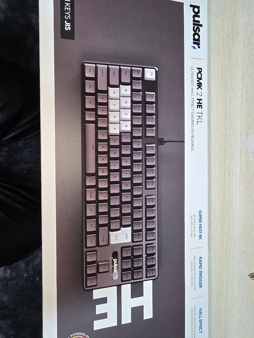 PCK 2 HE TKL グレー メカニカルキーボード
