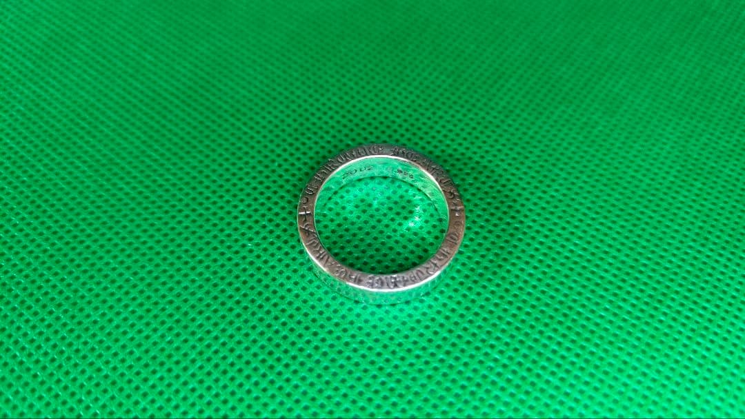 【値下げ交渉可能】クロムハーツ　スペーサーリング　2002　シルバー925