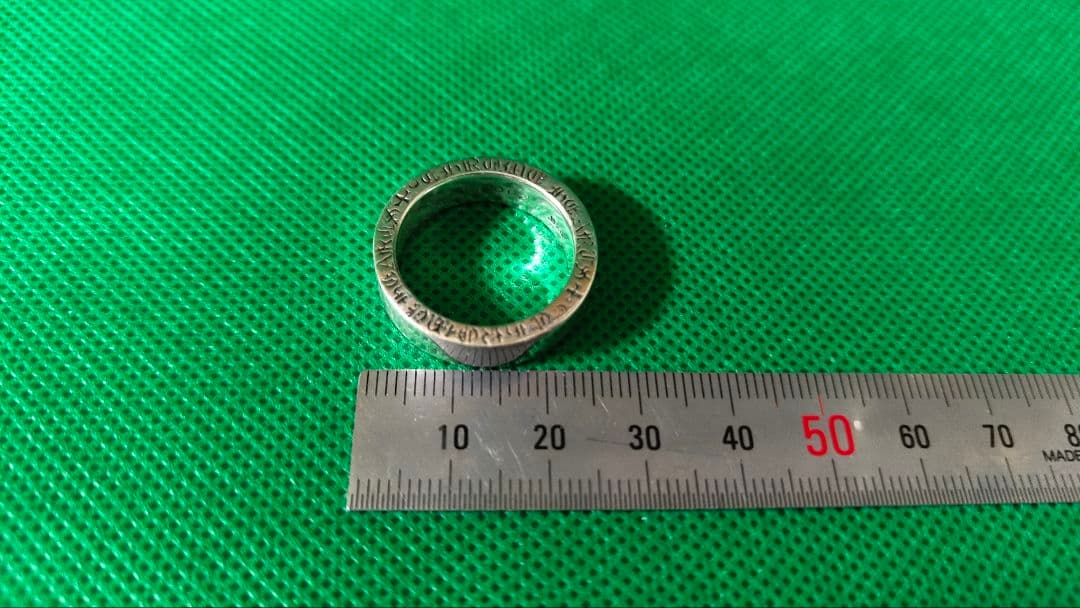 【値下げ交渉可能】クロムハーツ　スペーサーリング　2002　シルバー925