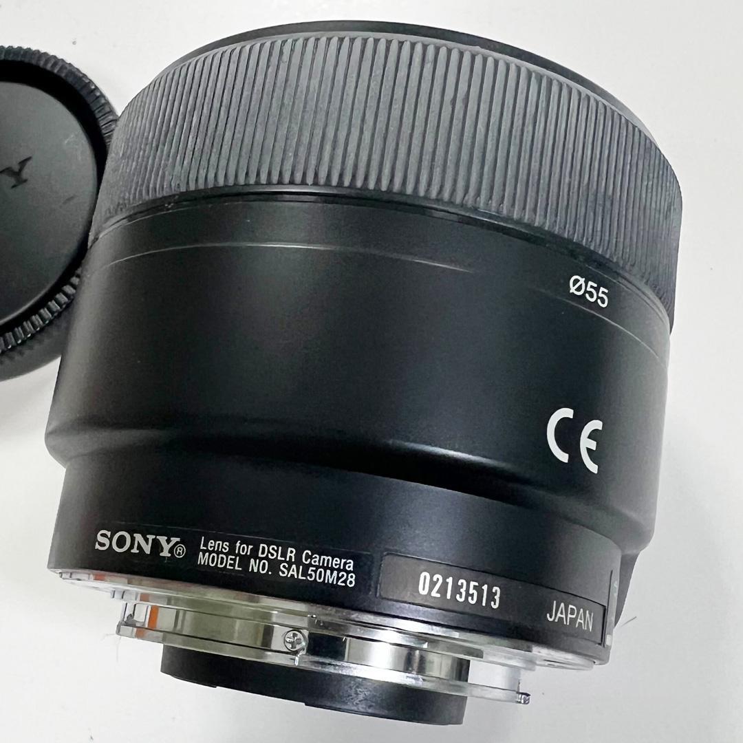 ソニー 50mm f/2.8 MACRO SAL50M28 単焦点レンズ 中古