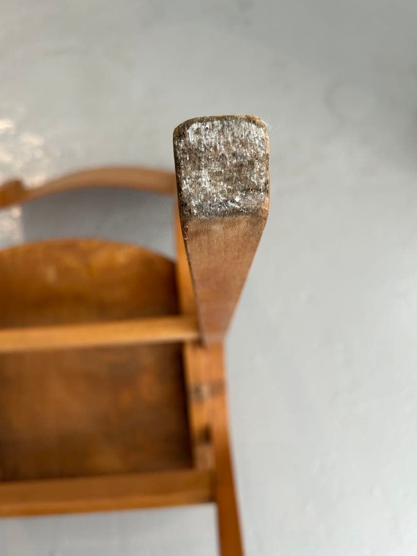 イギリス　学校の椅子　スクールチェア　木製　イングランド　チェア　ビンテージ