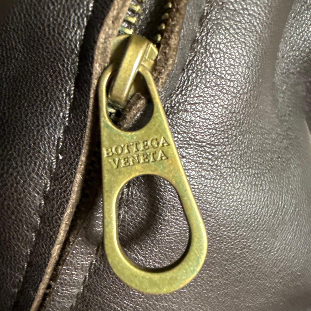 BOTTEGA VENETA イントレショルダーバッグ/ブラウン/イタリア製