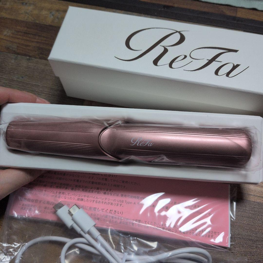 ReFa　フィンガーアイロン　ST　ピンク
