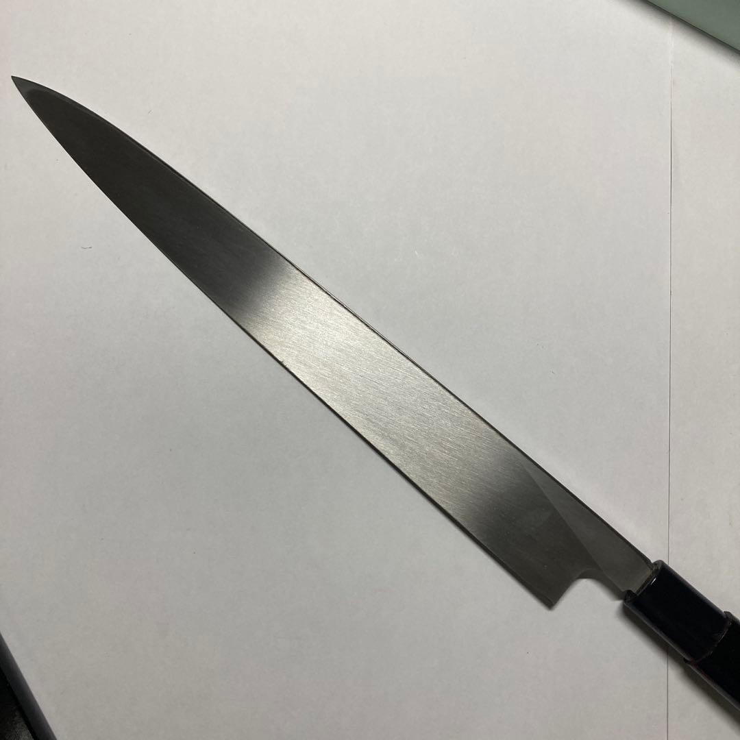 柳刃包丁 300mm ステンレス製 専用ケース付き　清助刃物