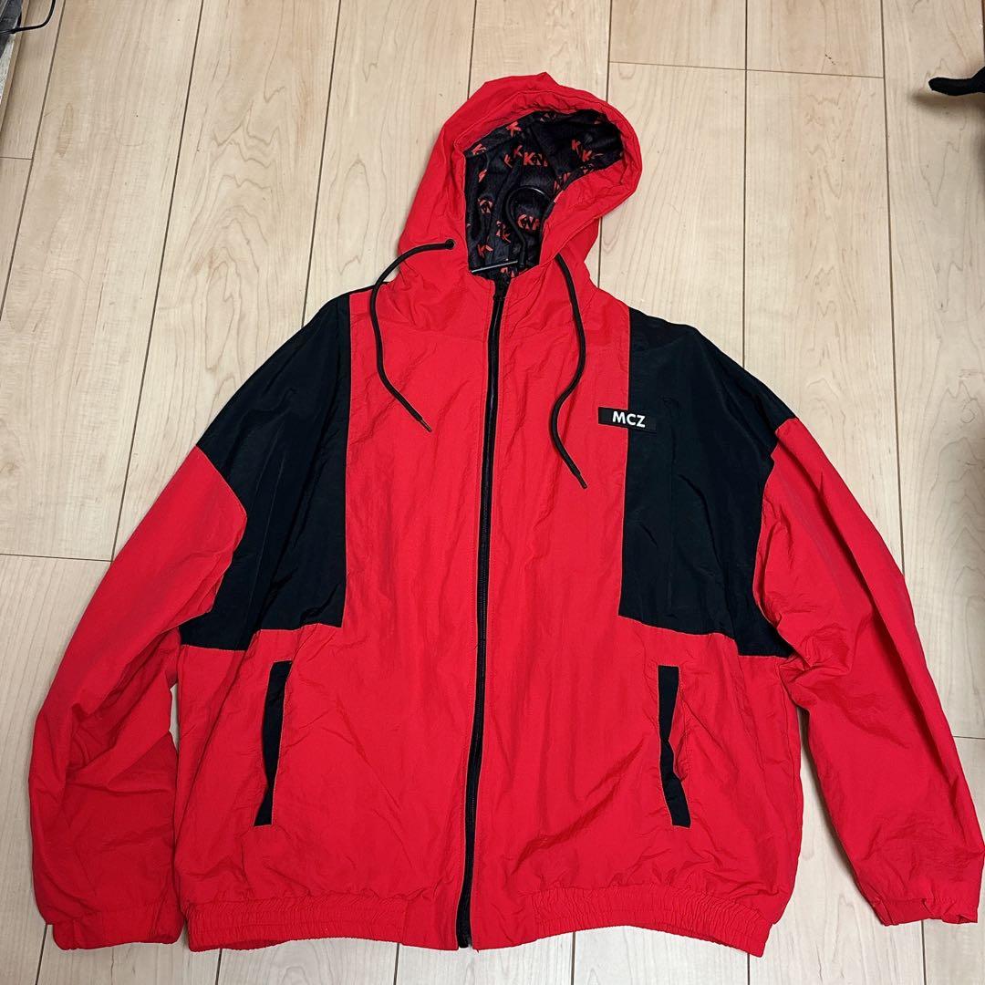 ももクロ　百田夏菜子　ナイロンジャケット　パーカー　春一　ワッシャー　XL