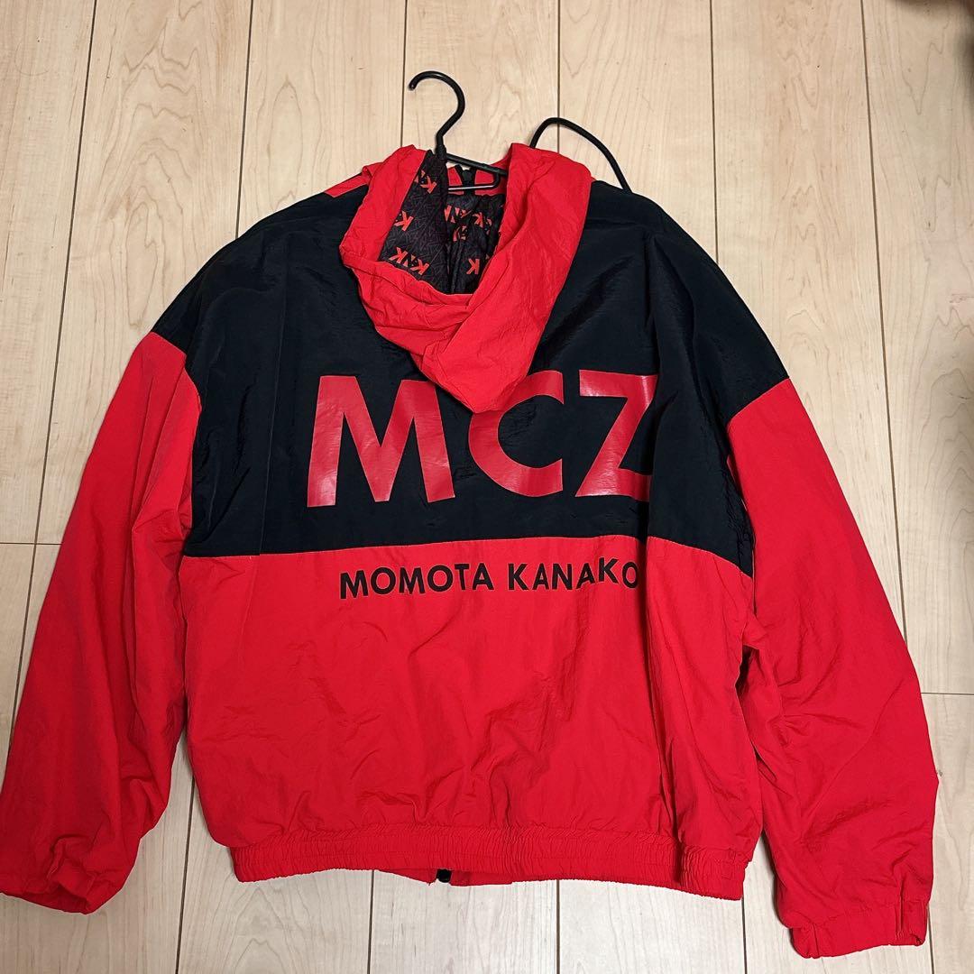 ももクロ　百田夏菜子　ナイロンジャケット　パーカー　春一　ワッシャー　XL