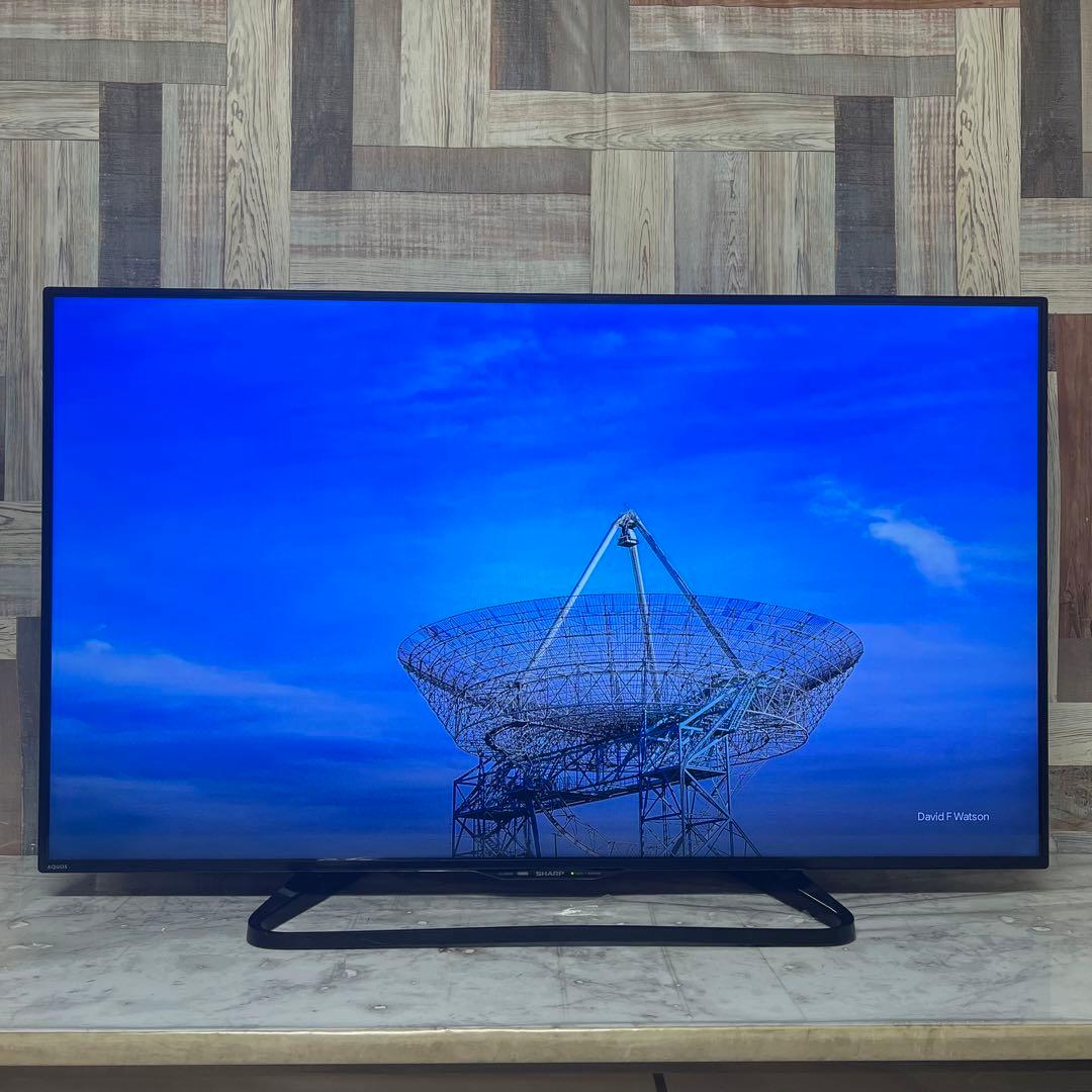 即日受渡❣️全国送料込シャープ50型テレビYouTube.Netflix視聴可能