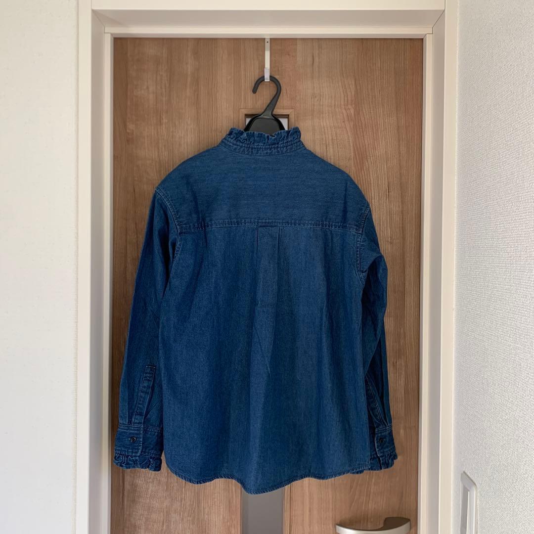 ジャーナルスタンダードレリューム★デニムフリルブラウス