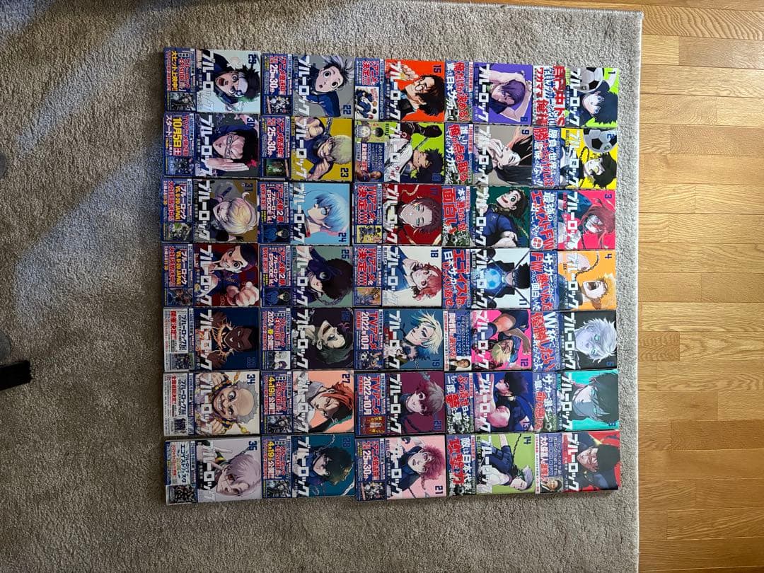 ブルーロック 全巻セット 1-35巻、初版多数、帯付き、おまけあり