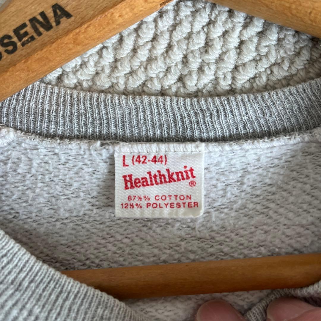 60s Healthknit ヴィンテージスウェット 2tone sizeL