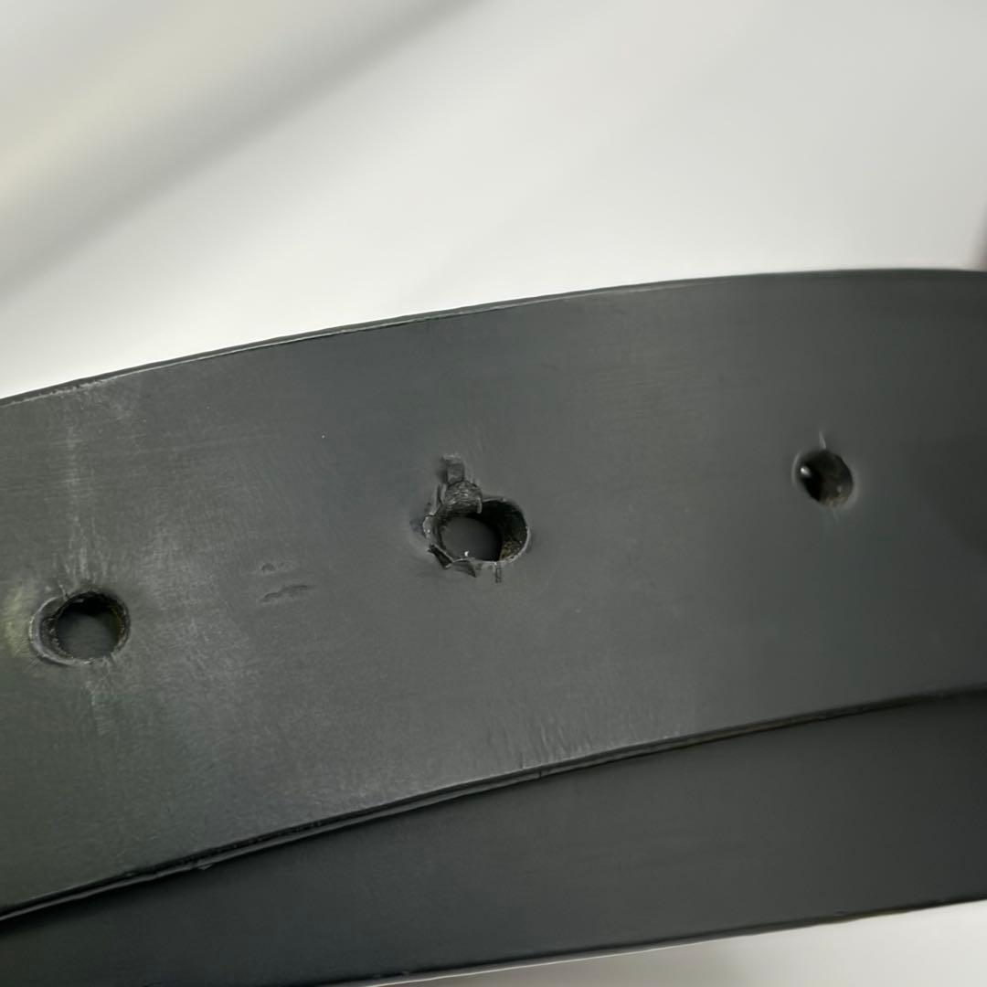 【M6901】ルイヴィトン☆サンチュール LVロゴバックル レザーベルト