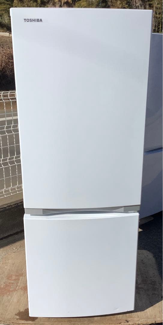 東芝 2ドア冷凍冷蔵庫 GR-S15BS(W) 153L 2021年製