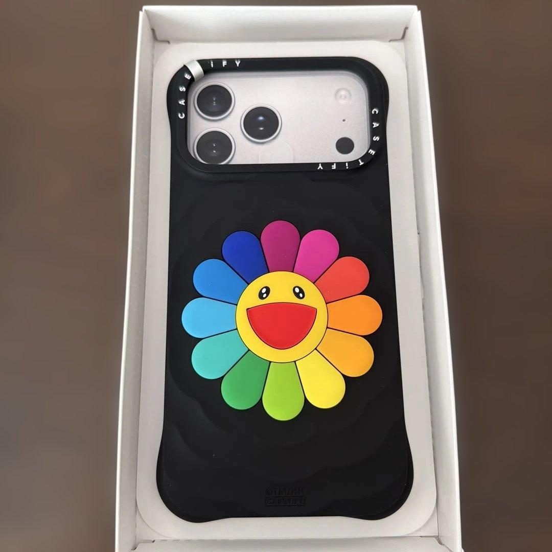 casetify 村上隆ケース　RAINBOW 17promax用