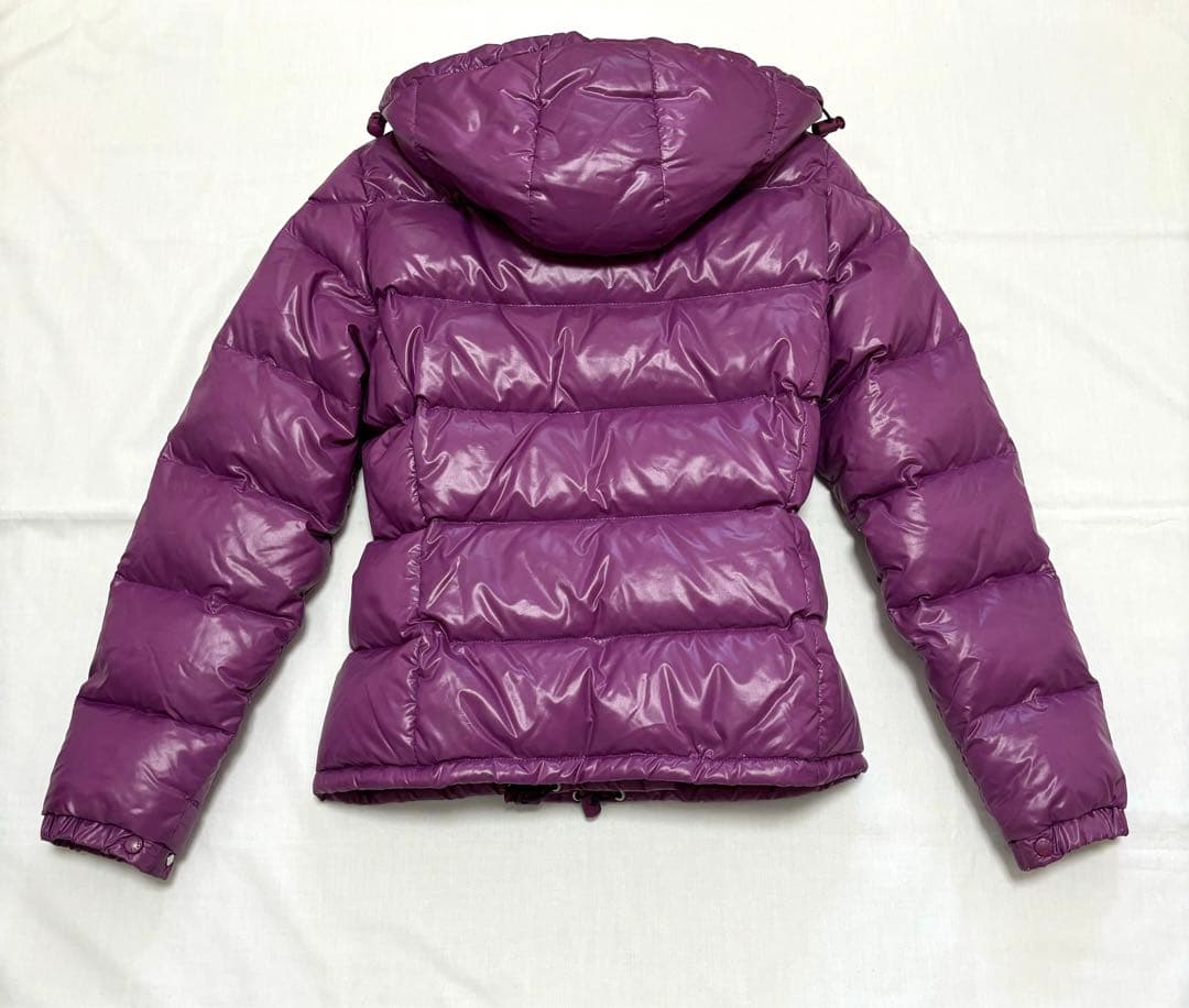MONCLER モンクレール　パープル ダウンジャケット サイズ00