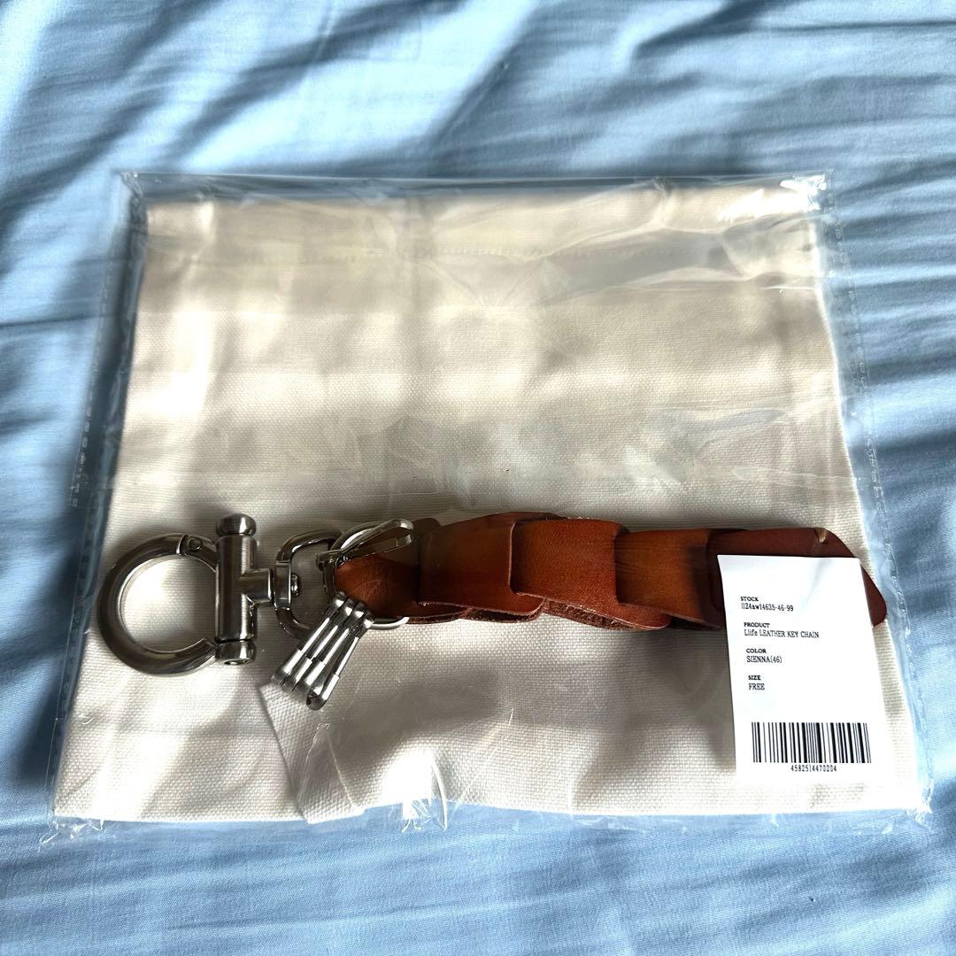 LIDNM　Llife LEATHER KEY CHAIN