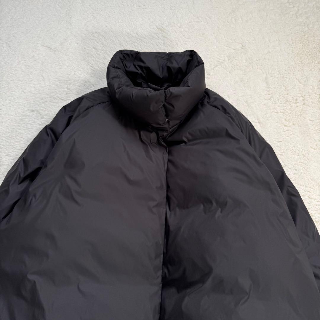 【美品】ルセルクルパーロペ ALLIED コクーンダウンジャケット 黒 F
