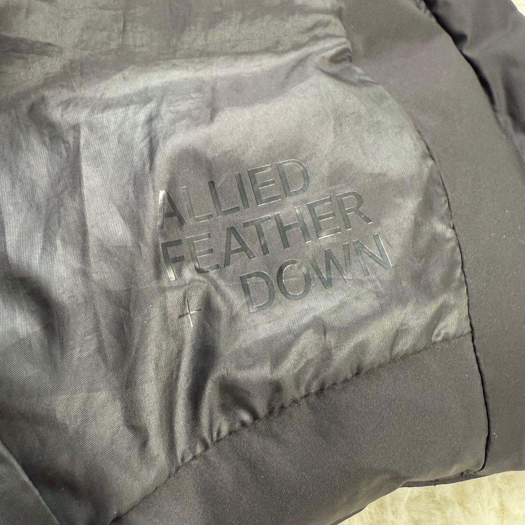 【美品】ルセルクルパーロペ ALLIED コクーンダウンジャケット 黒 F