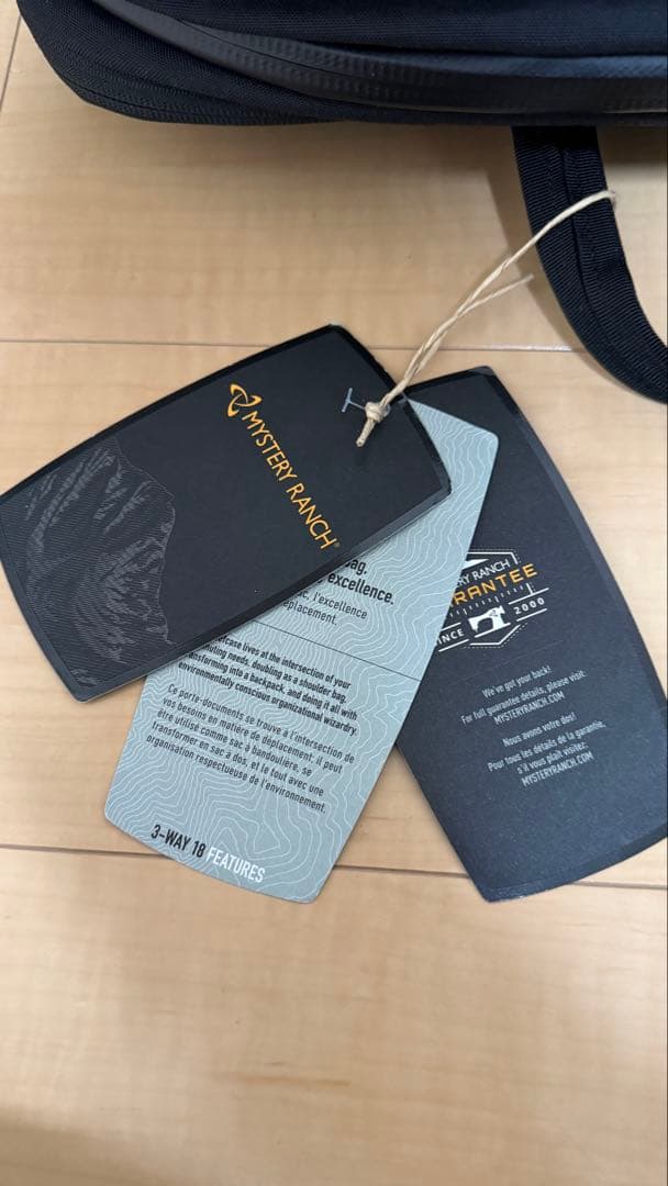 (新品)MYSTERY RANCH 3WAY 18