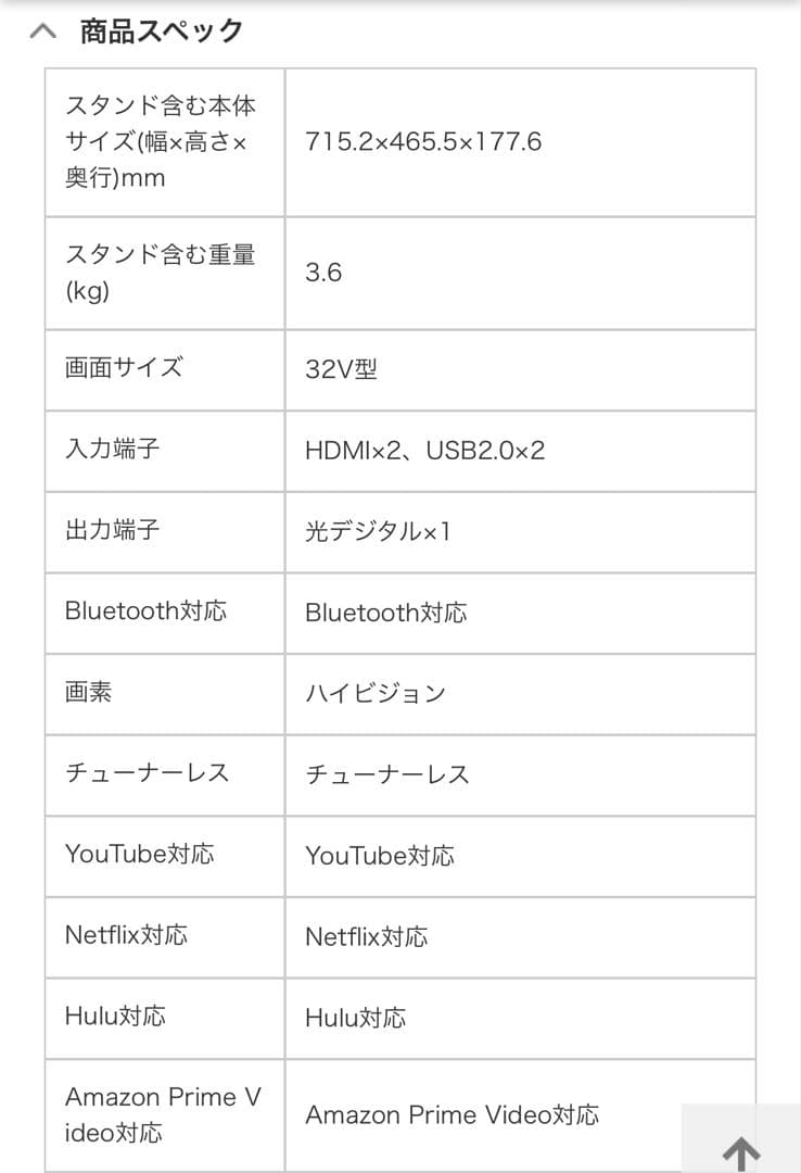 【新品未開封】SKYWORTH（F32S21Q）32インチ液晶テレビ