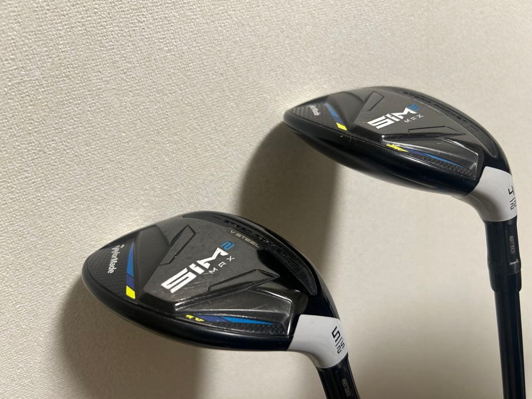 【カスタムシャフト】SIM2MAXユーティリティ 4U&5U2本セット