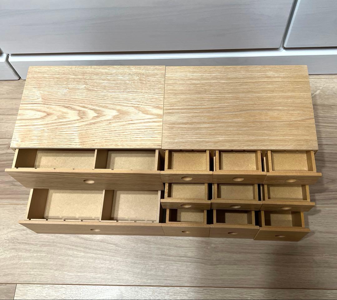 無印良品　木製小物収納　4点セット