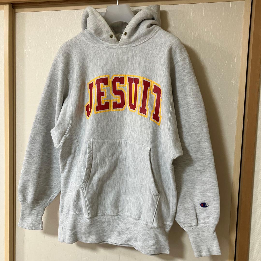 k*8様 美品 90's トリコ刺繍タグ チャンピオン リバースウィーブパーカー