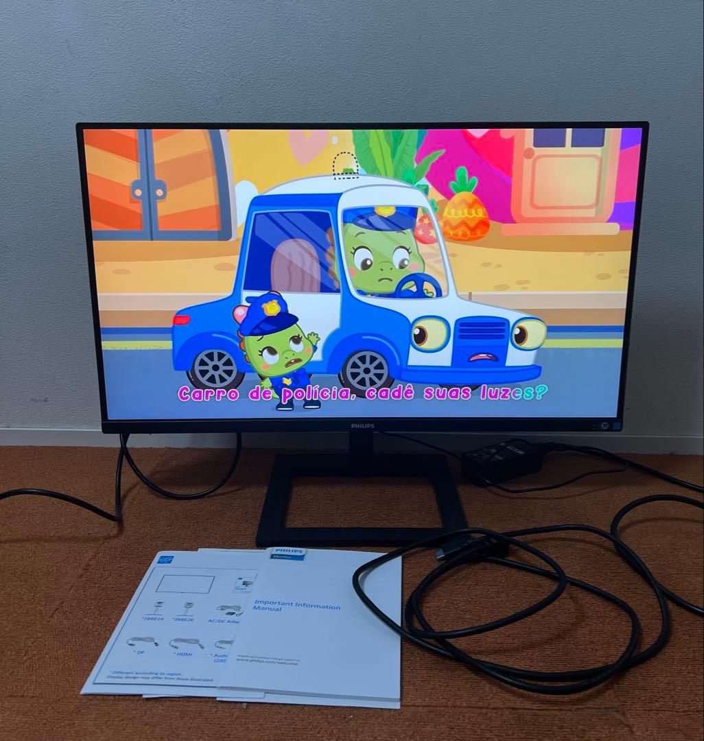 Philips 2023年製 4K 28V型 ウルトラ HD モニター28インチ