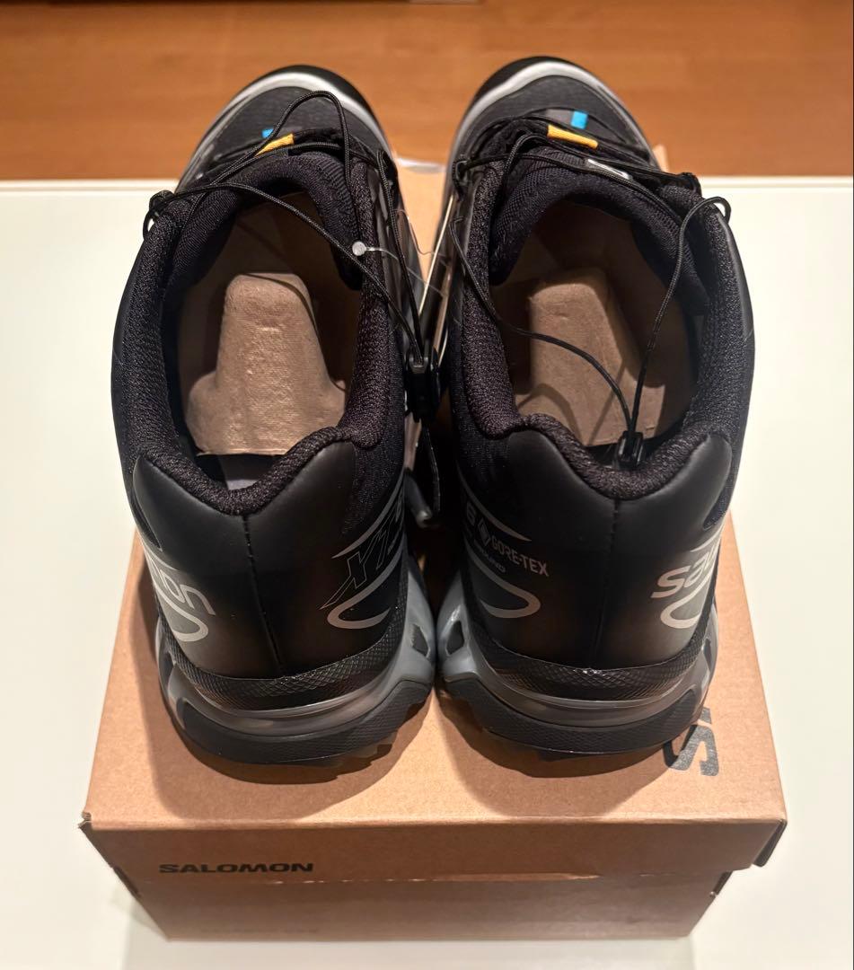 【新品】サロモンXT-6 GTX Black×Silver☆ノベルティ付き☆8H