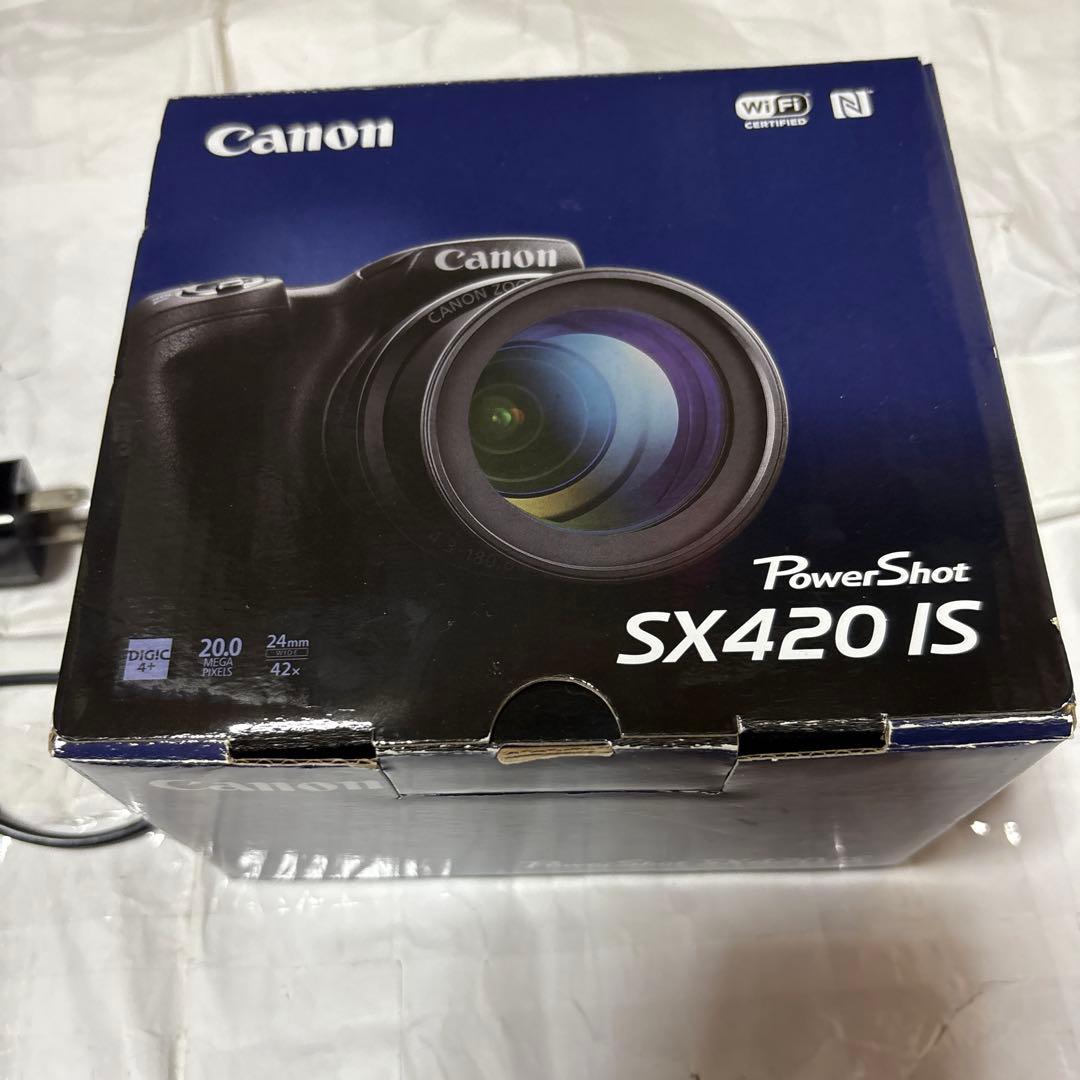 大バーゲンcanon powershot SX420ISカメラ＋付属品セット