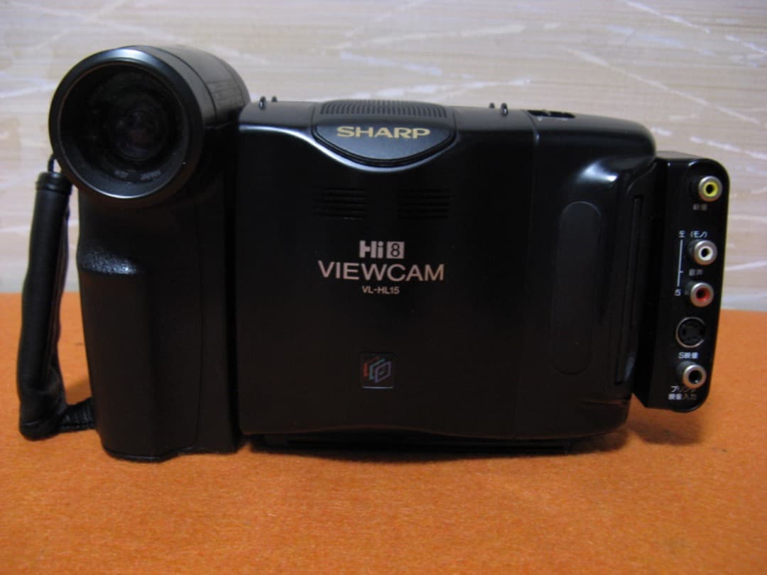 動作OK❗️☆シャープの液晶Hi8/8ミリビデオカメラ・VL-HL15