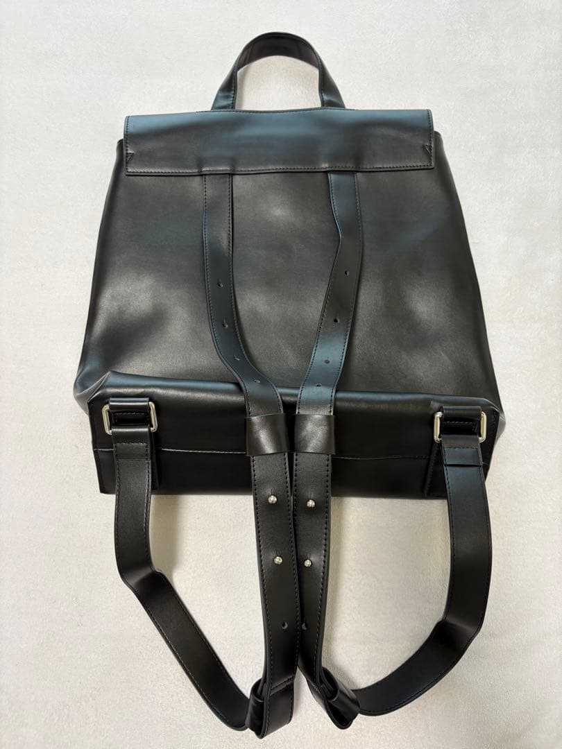 【美品】ノーマンデー 2WAY Flap Bag レザースクエアリュック