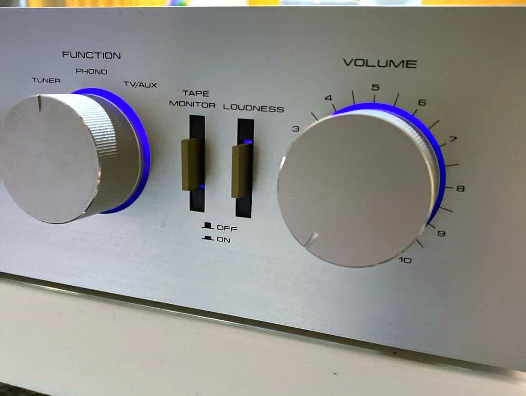 PIONEER プリメインアンプ SA-4100 LED化 パイオニア