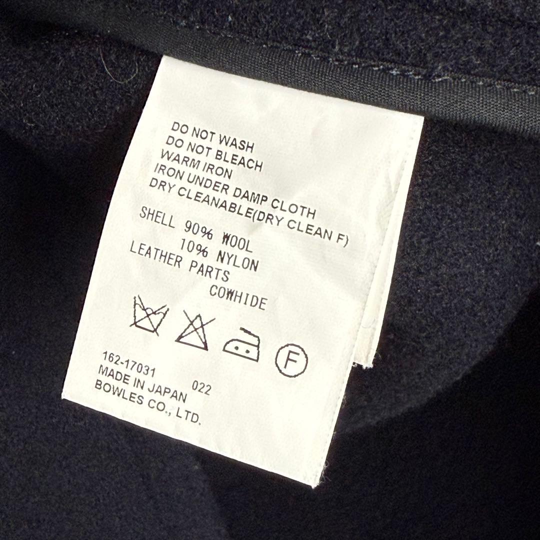 ジャケット・アウター 682 HYKE Wool Duffle Coat Hooded Black