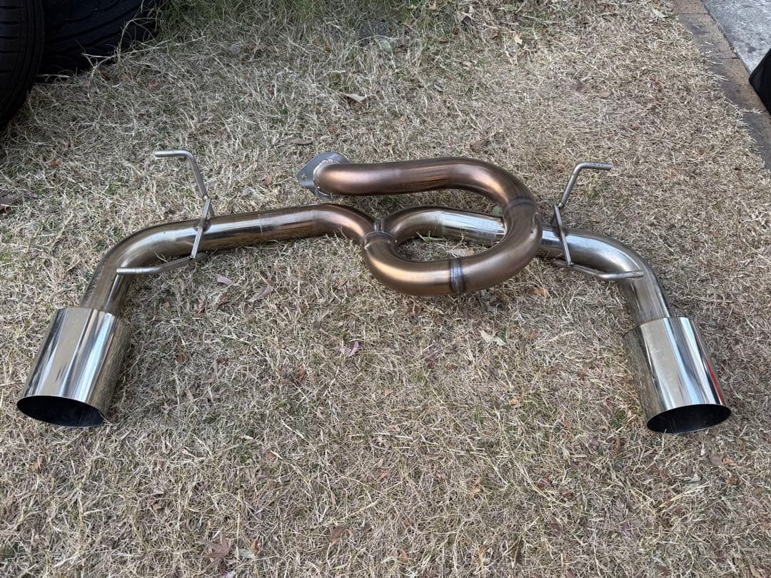 【w.w】BE FREE オールステンレスマフラ リアピ GR86/BRZ