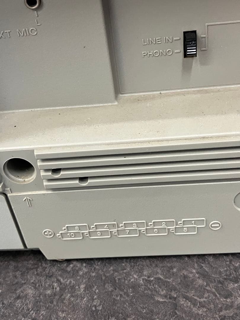 希少！SONY エナジー99ステレオラジカセ CFS-99 昭和レトロ　ジャンク