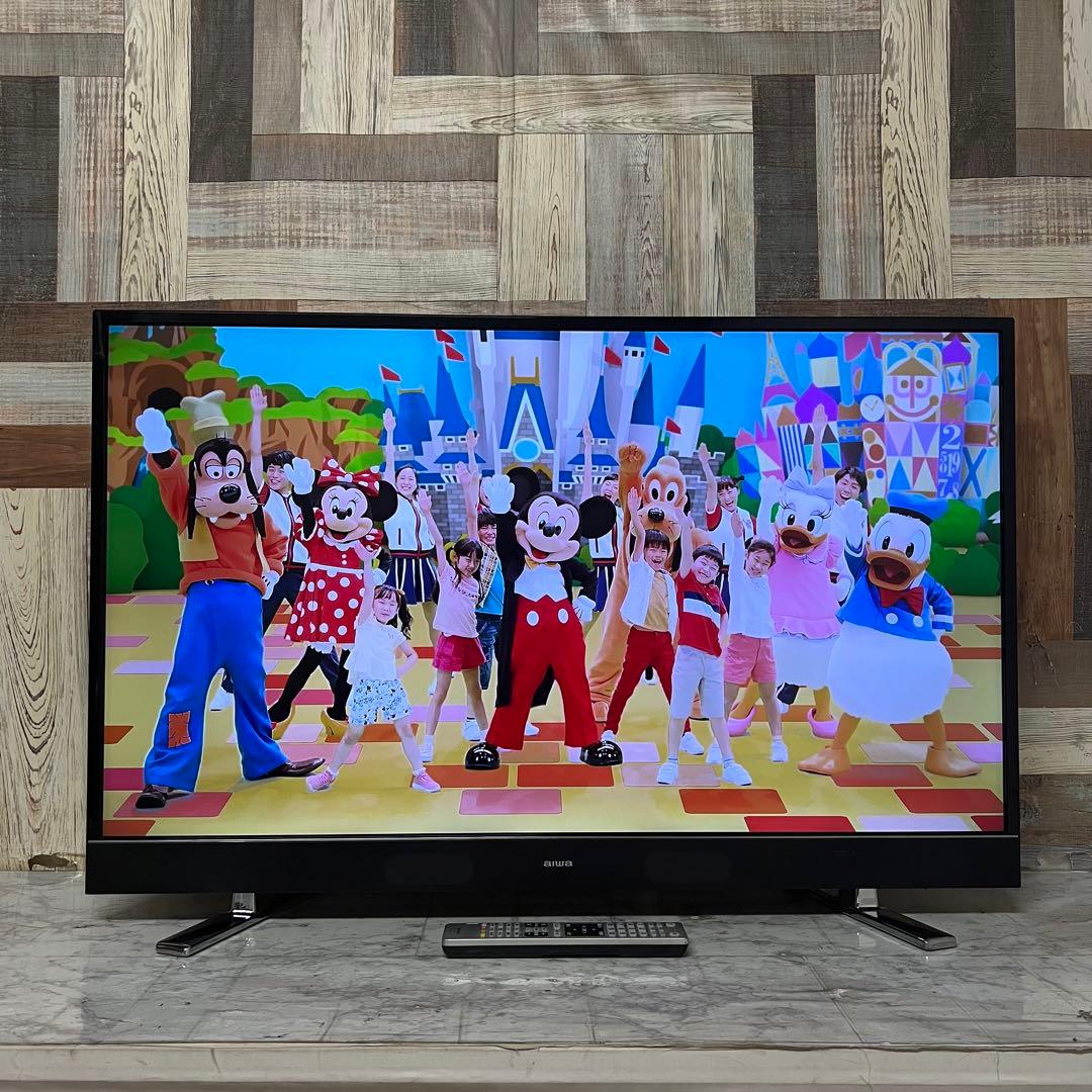 即日受渡❣️全国送料込AIWA 液晶テレビ 43V型 4K液晶テレビ 見ながら録画