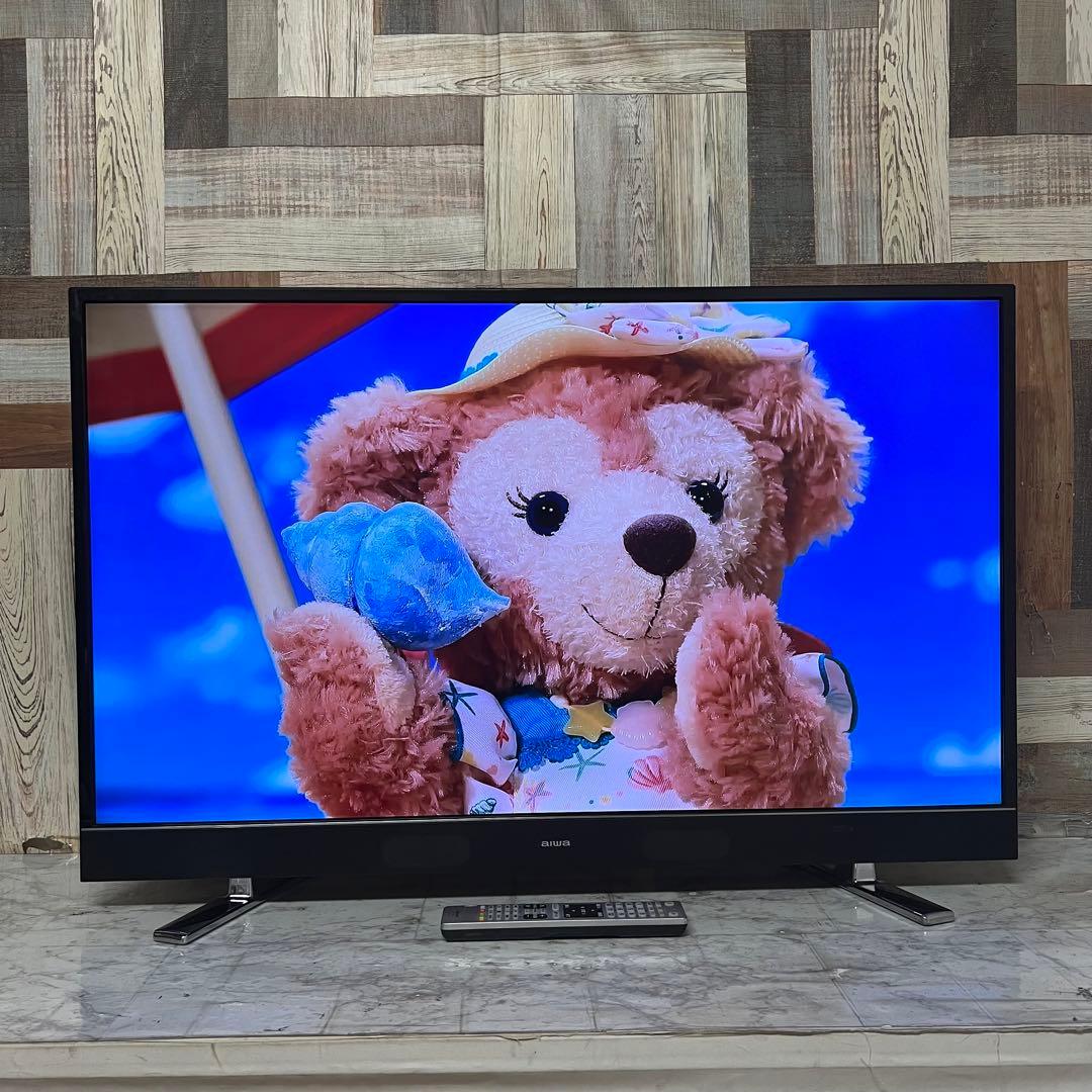 即日受渡❣️全国送料込AIWA 液晶テレビ 43V型 4K液晶テレビ 見ながら録画