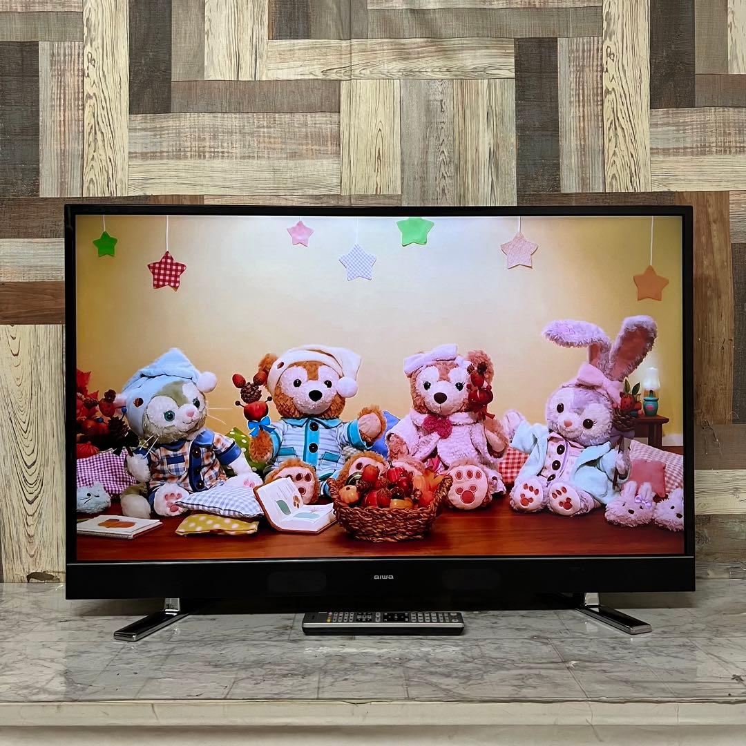 即日受渡❣️全国送料込AIWA 液晶テレビ 43V型 4K液晶テレビ 見ながら録画