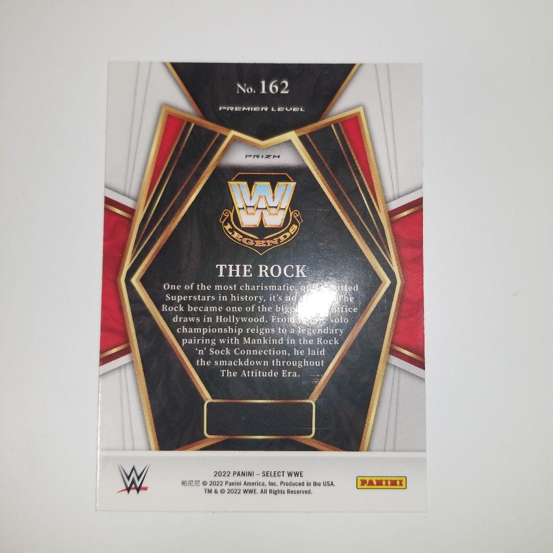 ザロック The Rock 22 PANINI SELECT WWE zebra
