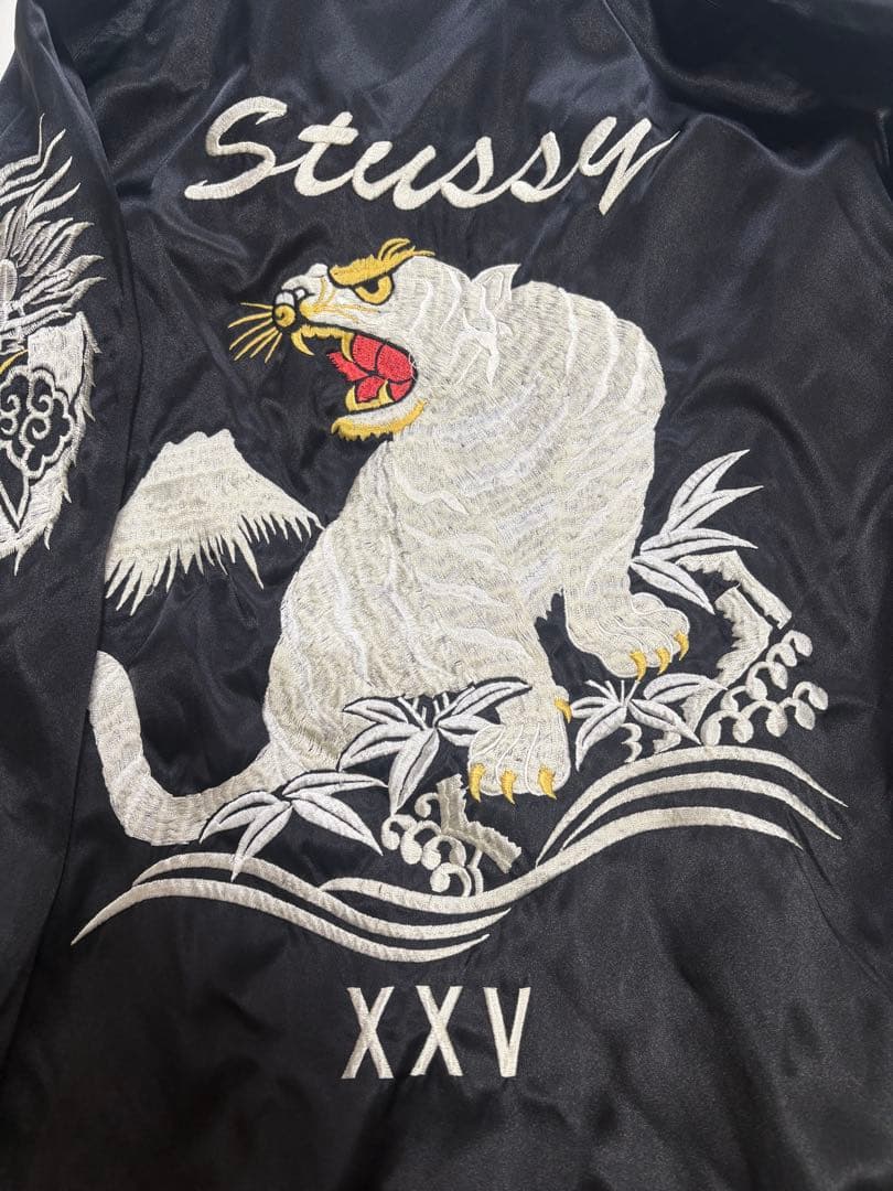 Stussy 25th Anniversary スカジャン　虎刺繍　Mサイズ