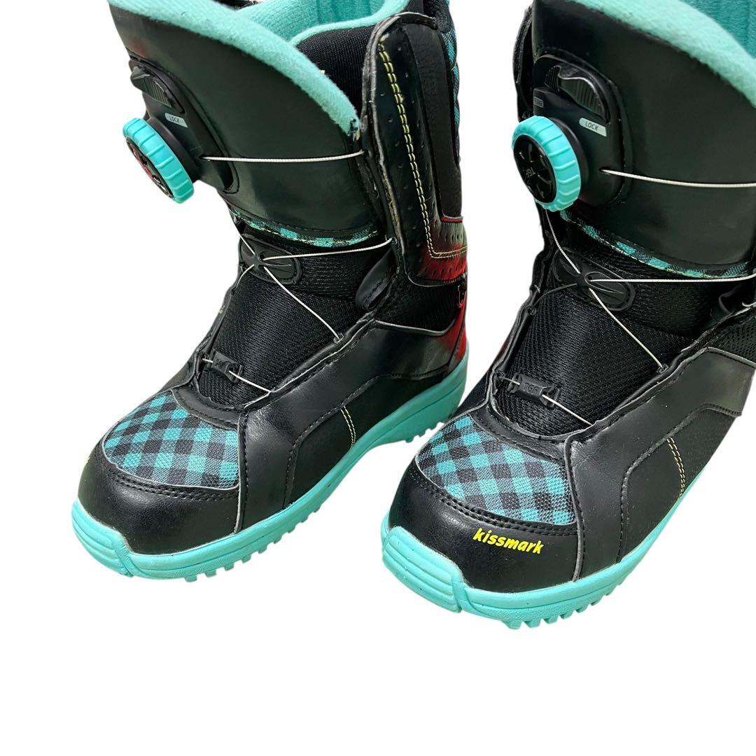 ZUMA キッズ スノーボード 120cm バイン ブーツ 3点セット