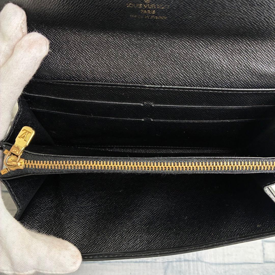 極美品　60 VUITTON ルイヴィトン　エピ 長財布　二つ折り　qj4