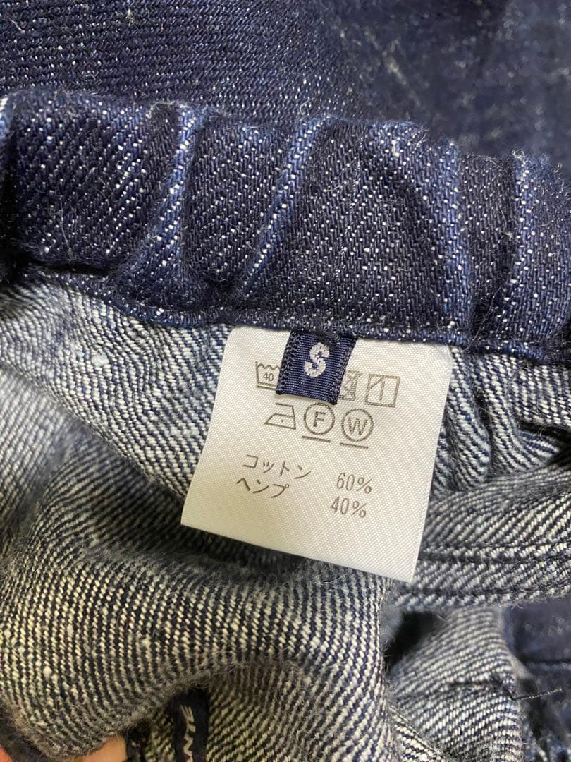 タゴサクパンツTIGRE BROCANTE インディゴデニムパンツ