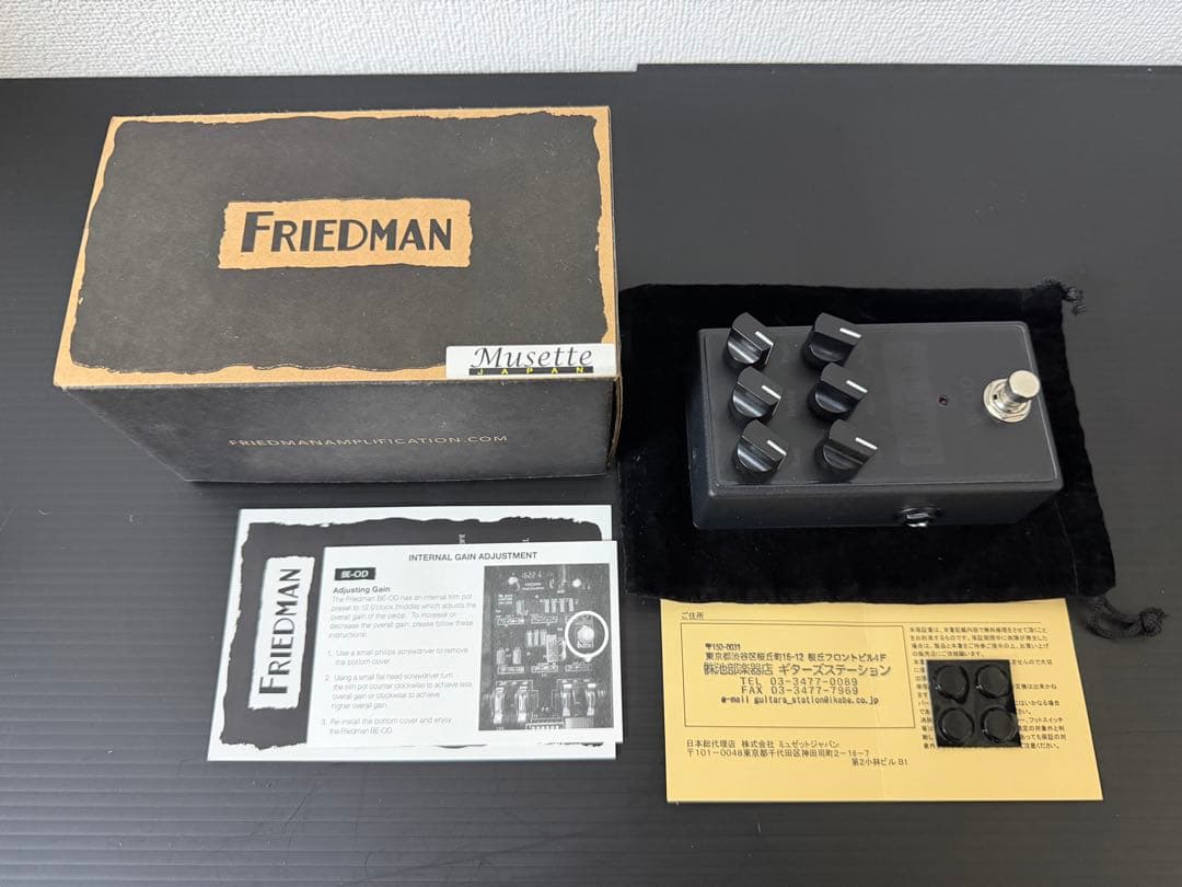 新品未使用品 FRIEDMAN BE-OD BLACKED OUT 限定特別仕様